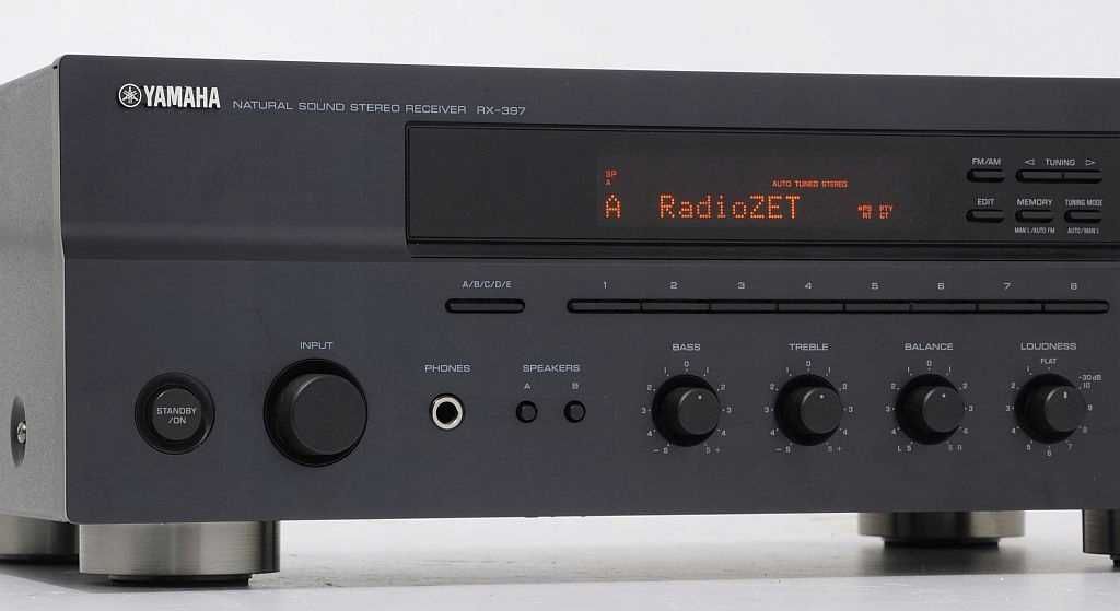 yamaha rx-397 amplituner stereo hi-fi natural sound  receiver