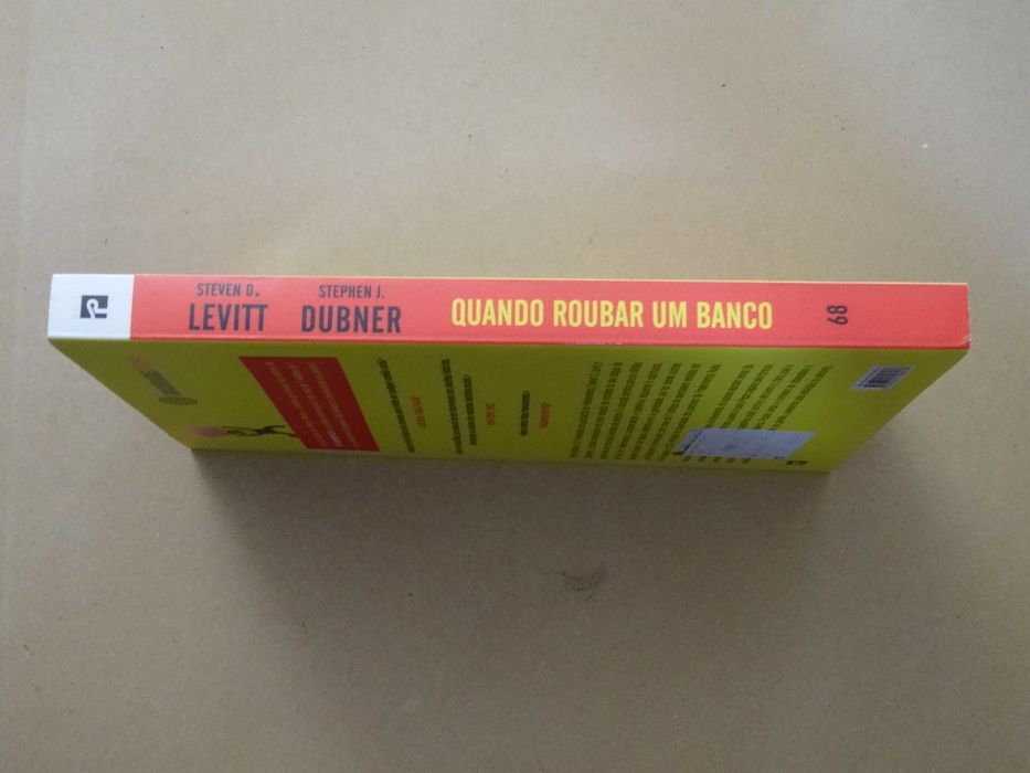 Quando Roubar Um Banco de Steven D. Levitt - 1ª Edição