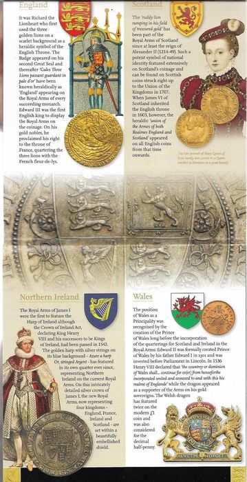 Inglaterra - - - "Carteira Anual BNC-2009" - - - - - Moedas