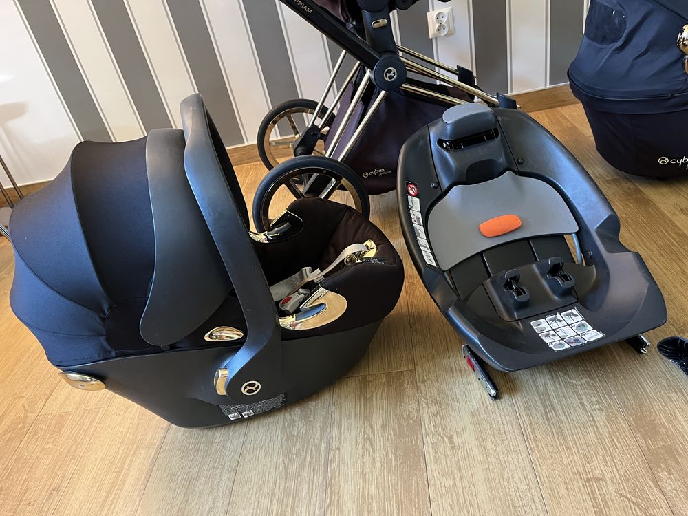 Cybex Priam By jeremy scott złote skrzydla pełny zestaw