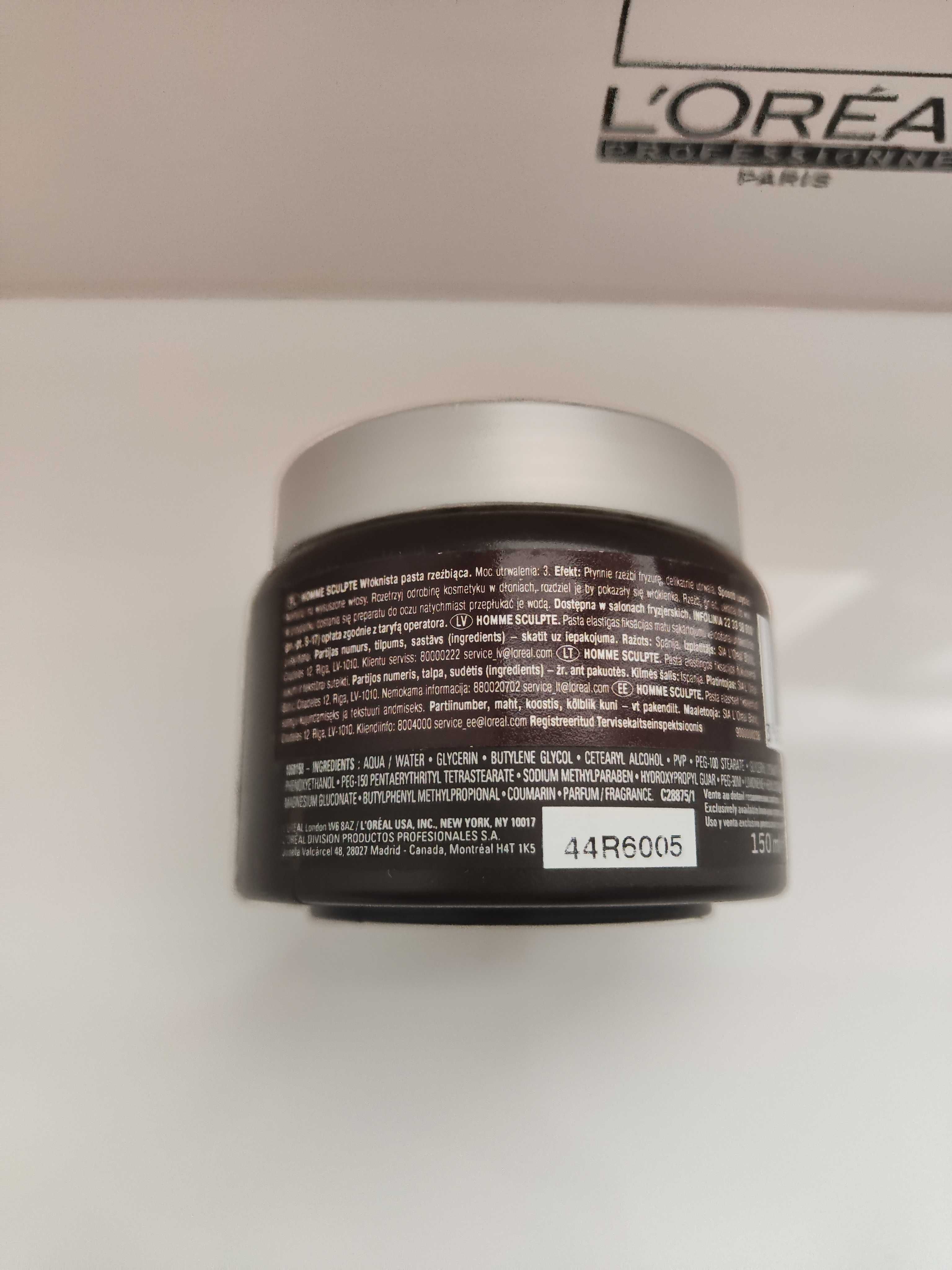 L'Oreal Professionnel Homme Sculpte Pasta do włosów