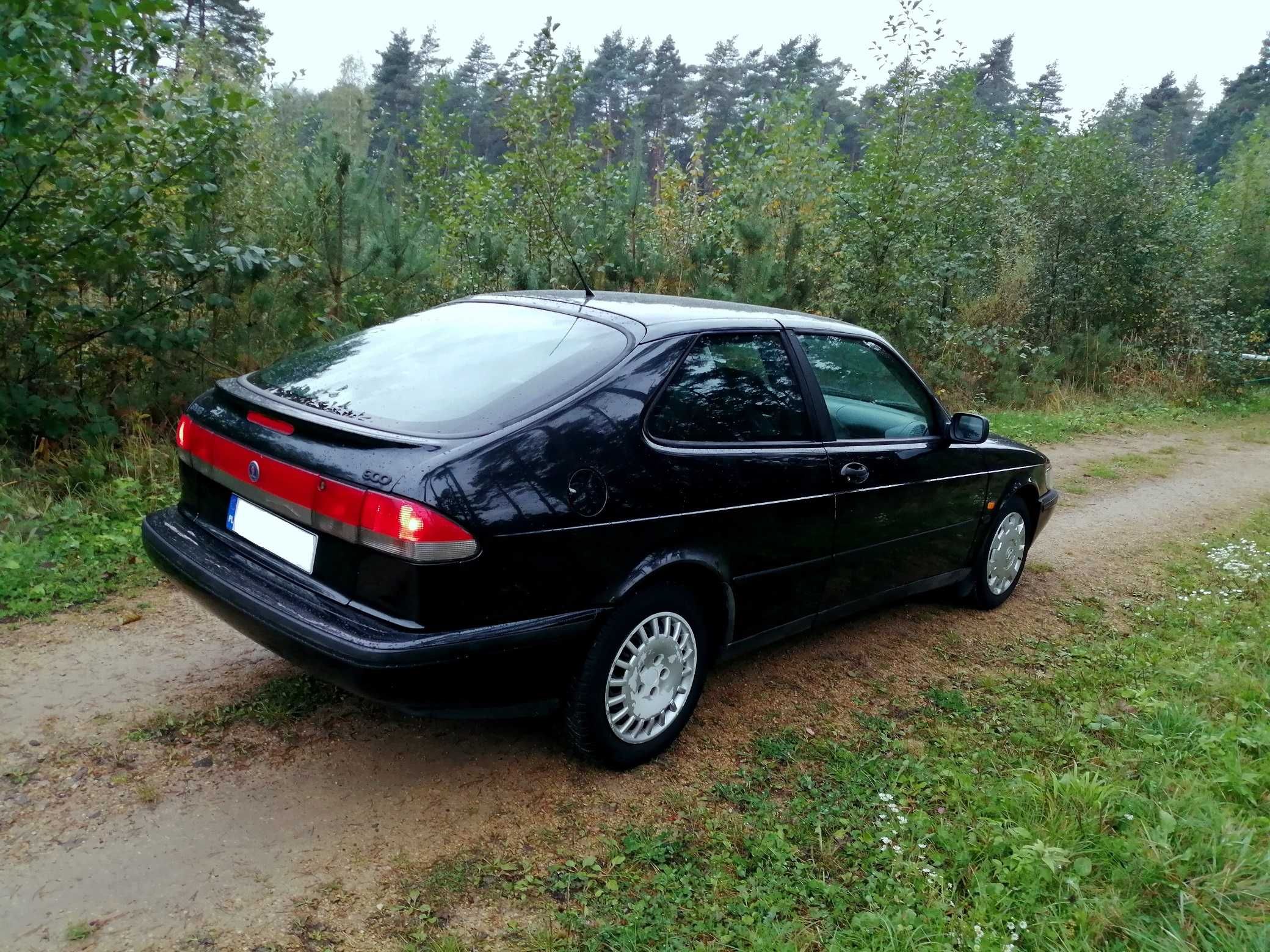 Saab 900 S 2,0 C0UPE 130 KM KOMPUTER Elektryka SALON POLSKA Airbag Mp3