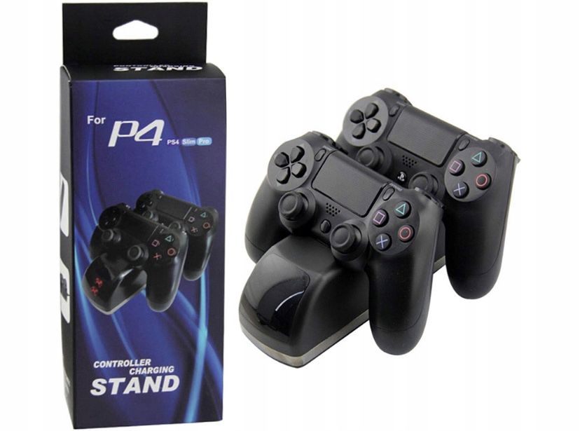 Ładowarka Stacja Dokująca Ładująca do Padów Pady PS4 Prezent