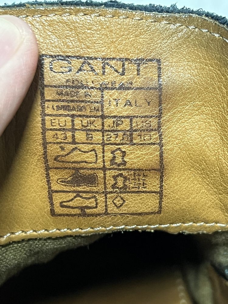 Туфлі GANT (оригінал, made in Italy)