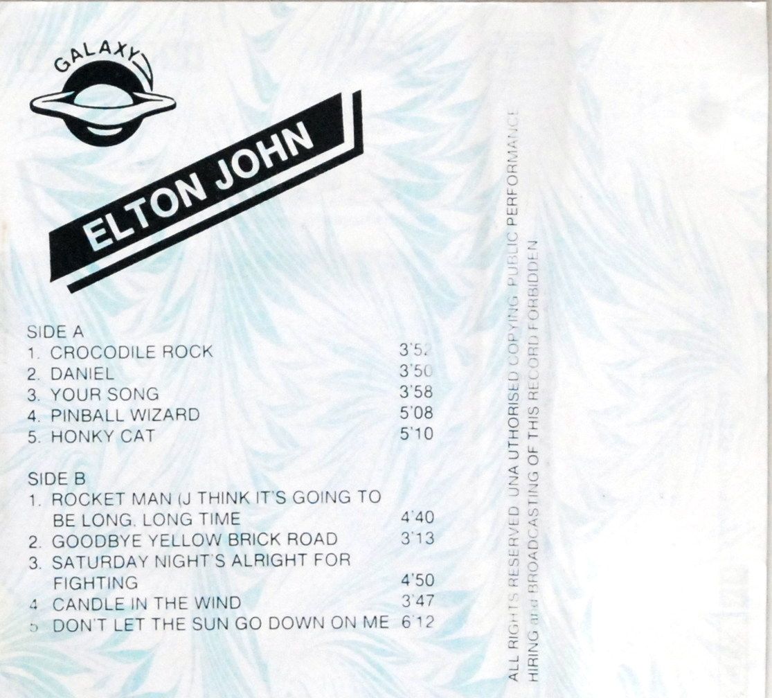 Elton John - The Very Best Of vol.1 (kaseta) BDB