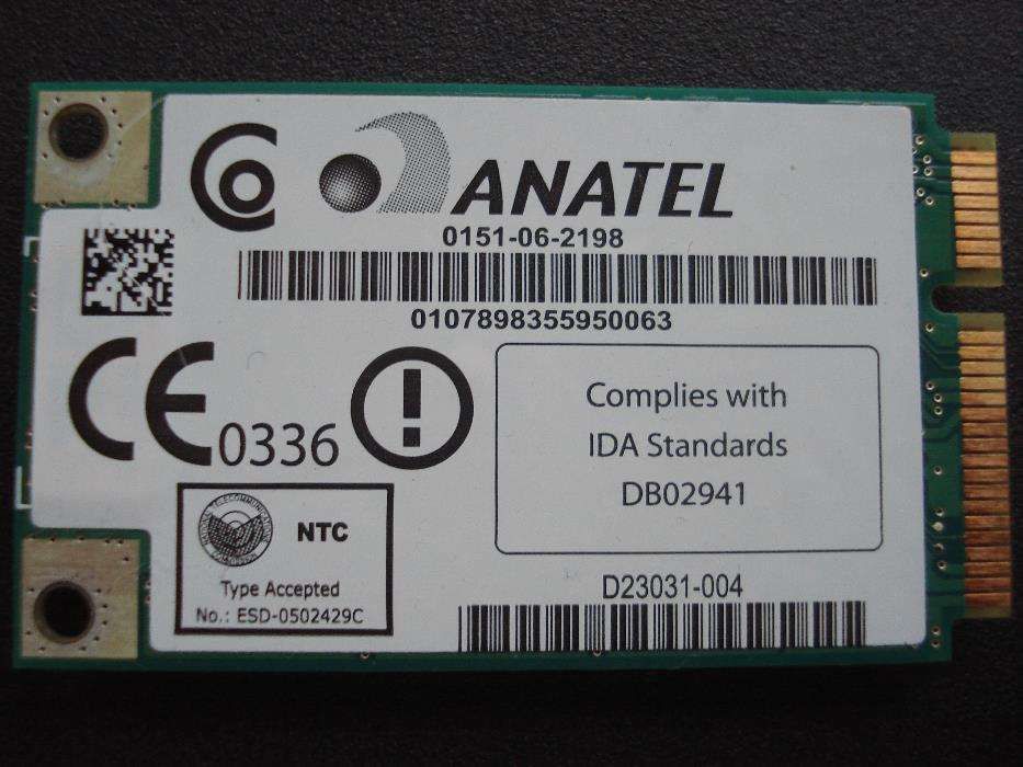 Placa rede para ACER Aspire 9412 AWSMi