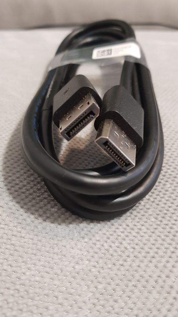 Kabel DisplayPort - DP DELL 1,8m czarny solidny