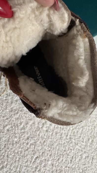 Nowe botki dla chlopca skorzane Gulliver 31 brazowe buty ocieplne