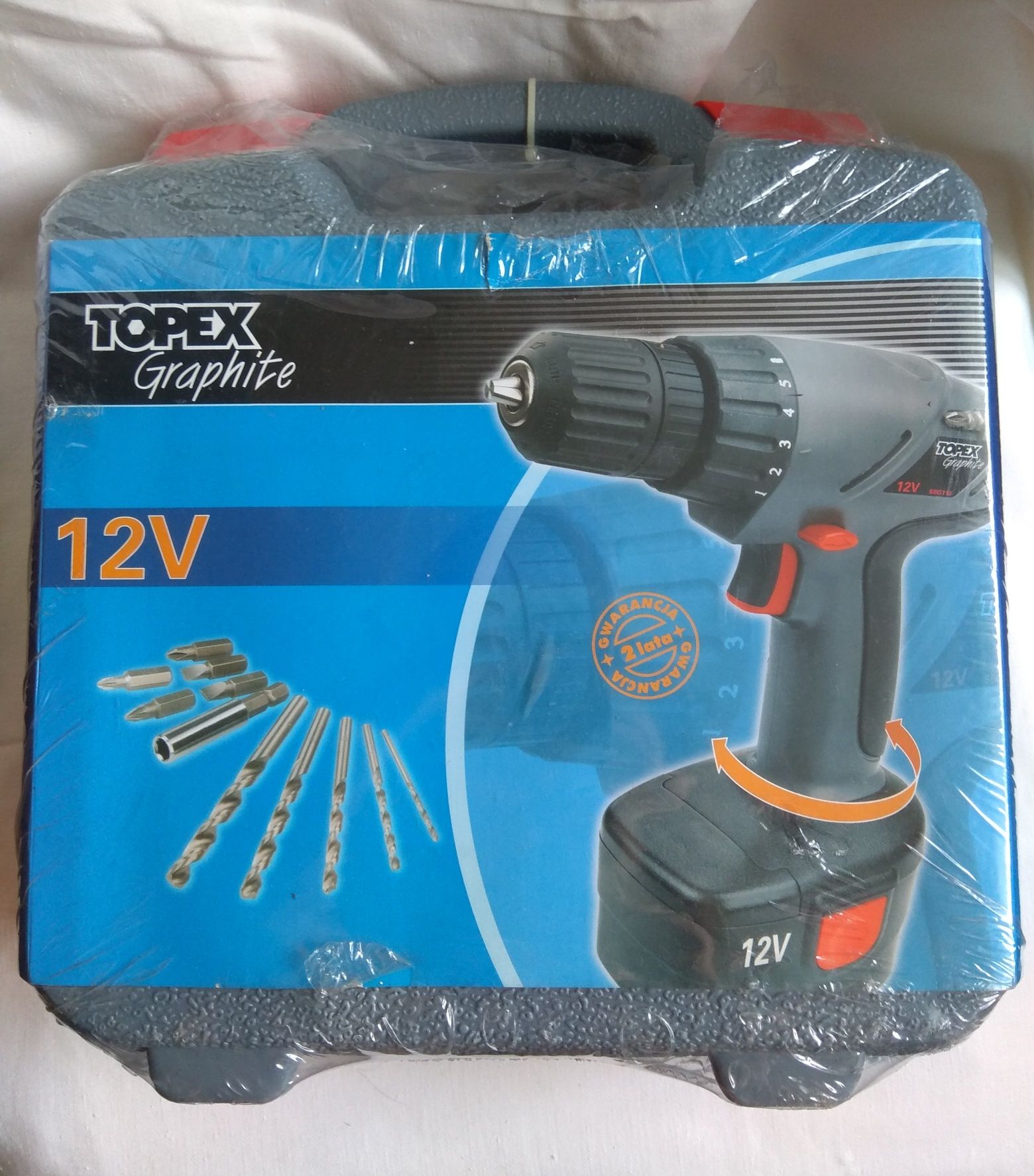 Шуруповерт на  акумуляторі  " Topex Graphite"