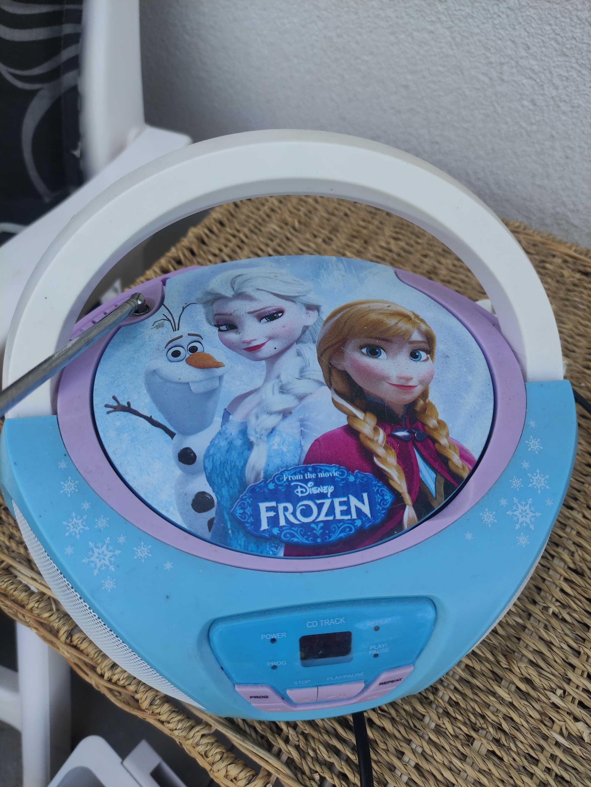 Radio i odtwarzacz CD  Frozen, stan dobry