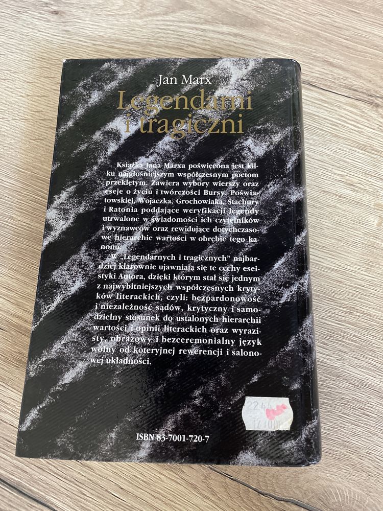 Legendarni i tragiczni, Jan Marx