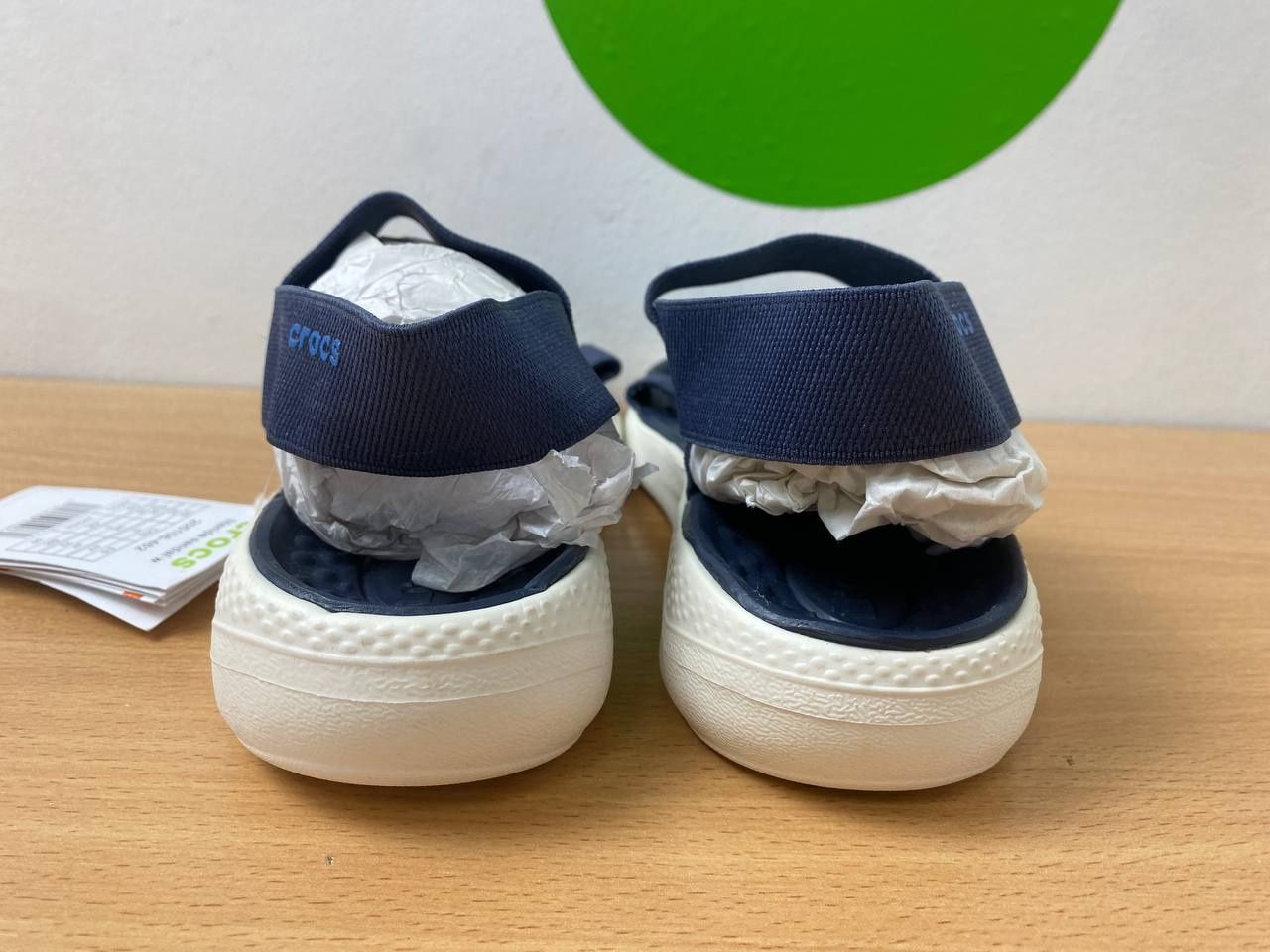 Уцінка! CROCS  LiteRide Sandal  Жіночі сандалі синього кольору W7-37