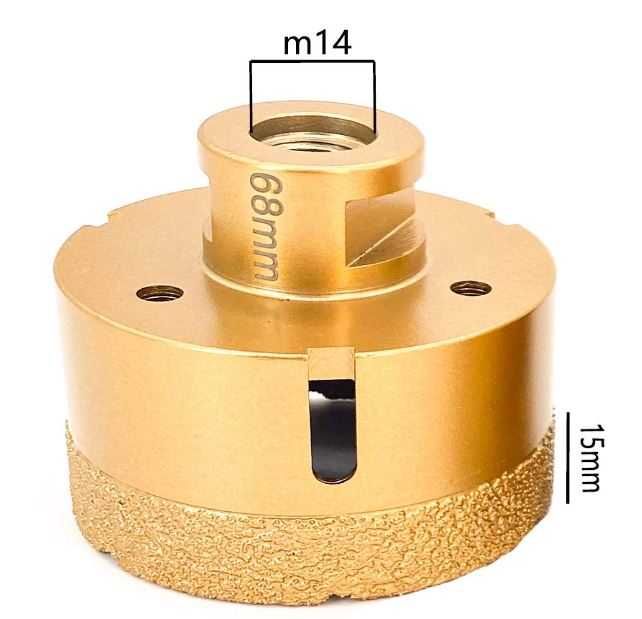 Zestaw 6 otwornic diamentowych M14 w walizce 	STEEIRO