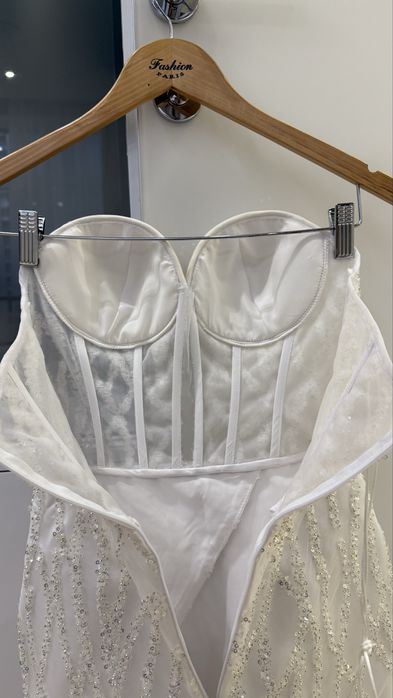 Сукня весільна коротка S