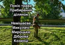 Покіс трави прибирання Немішаєве