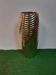 Wazon złoty ceramiczny home&you Leaf Tube. Bezpieczna wysyłka.