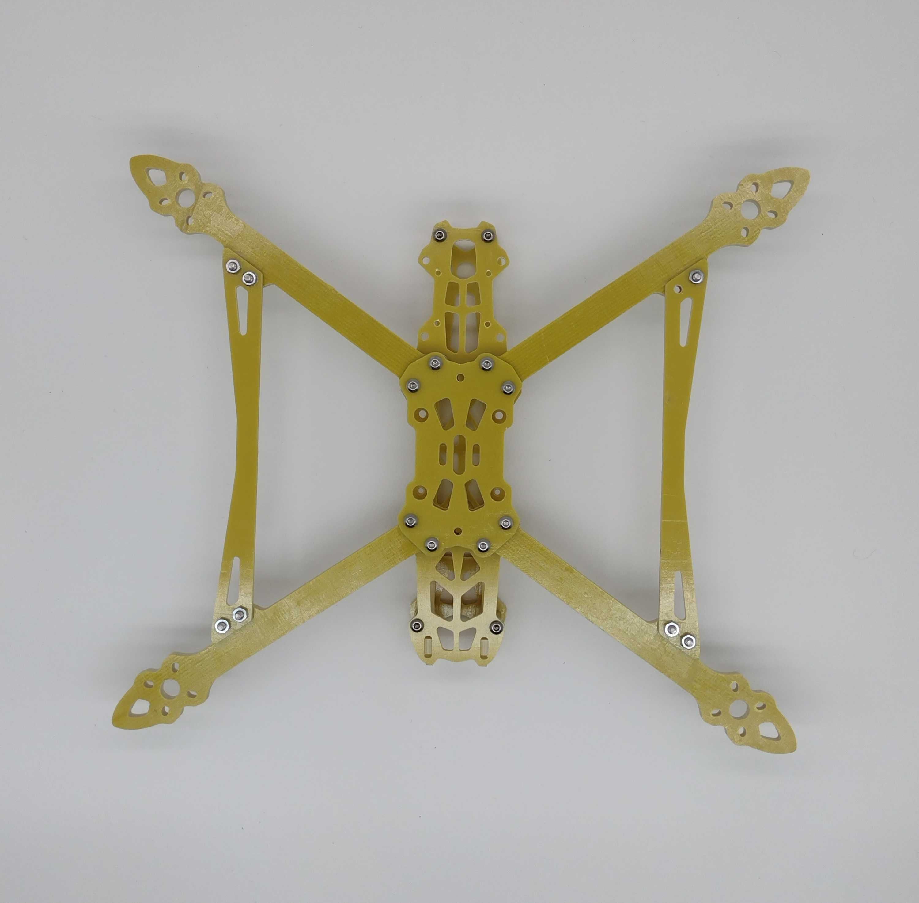 Рама FPV 7. Mark4  V3  7"  295 мм + ПЕРЕМИЧКИ. Без фарби