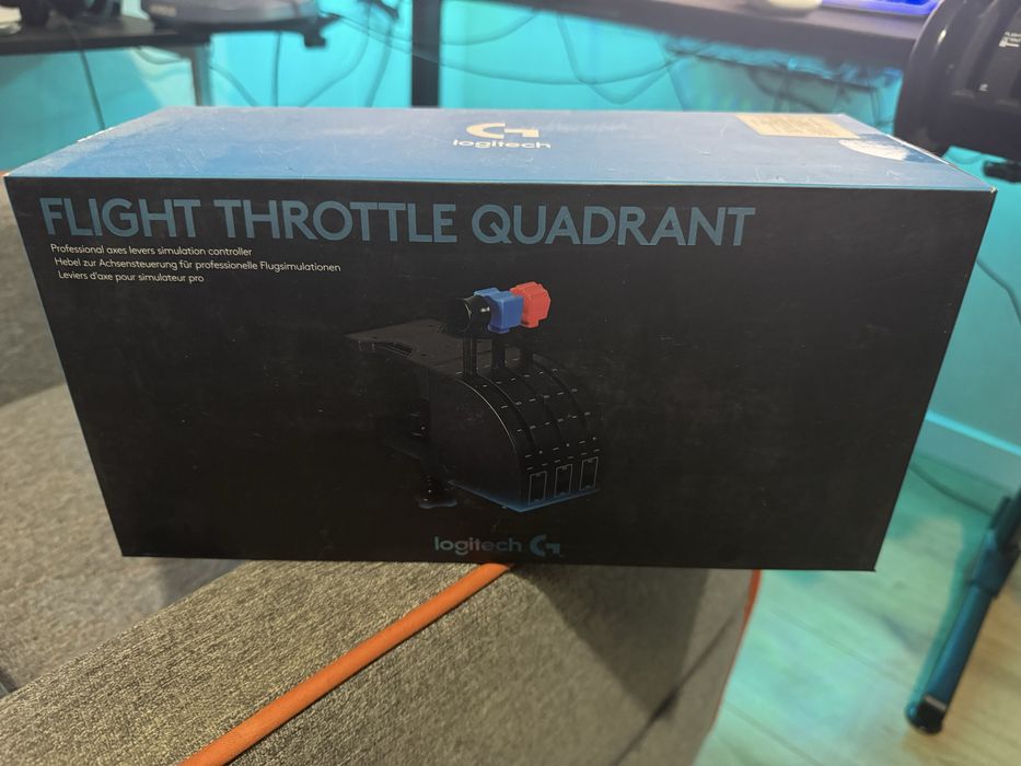 РУД Logitech G Saitek PRO Flight Throttle Quadrant