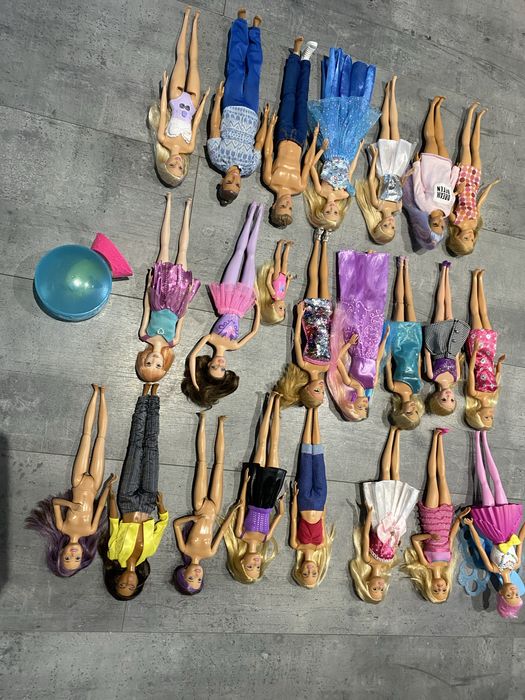 Zestaw lalek Barbie 23 x lalka Babie Mattel Ken Chelsea