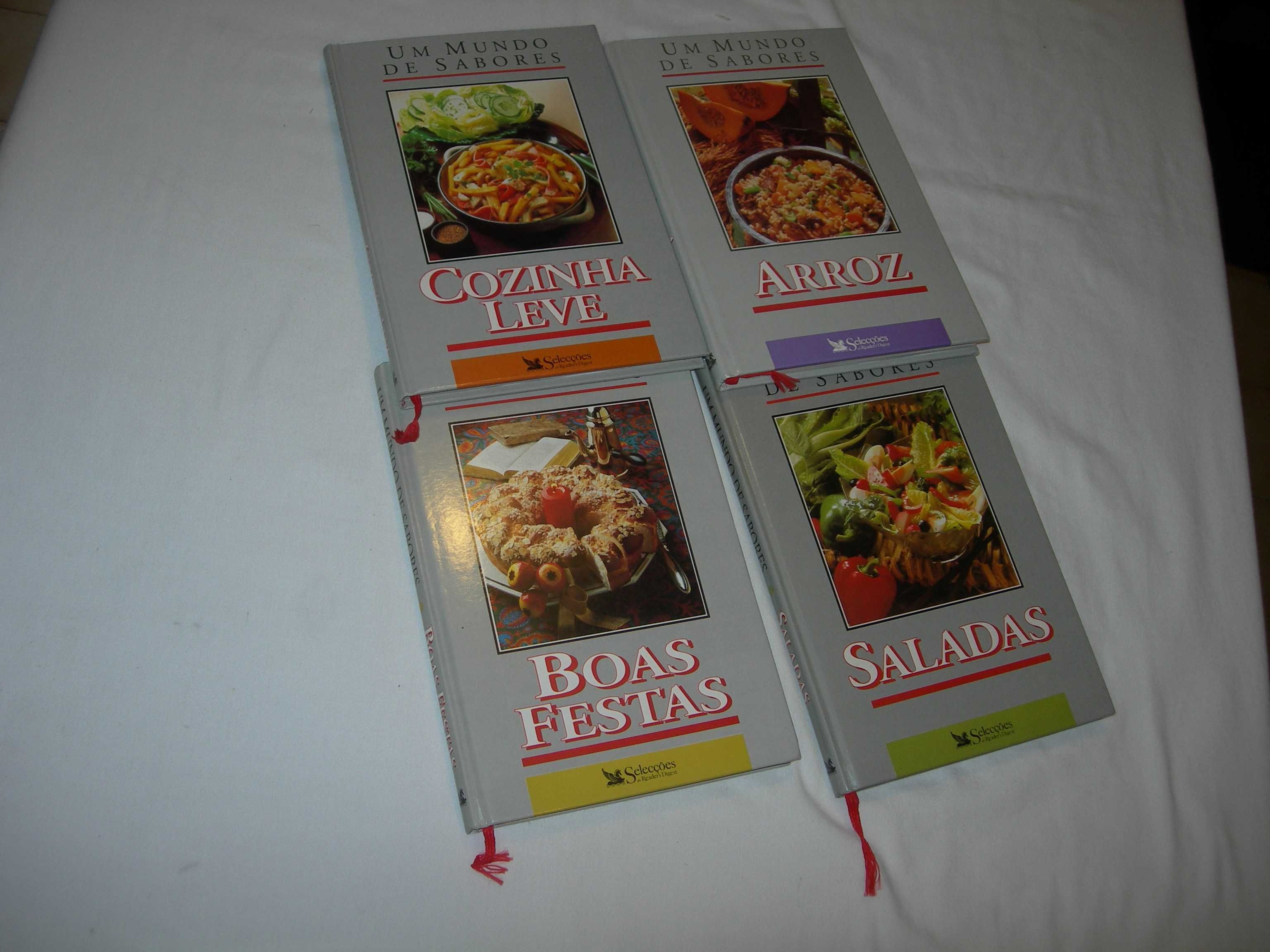 Livros culinária.