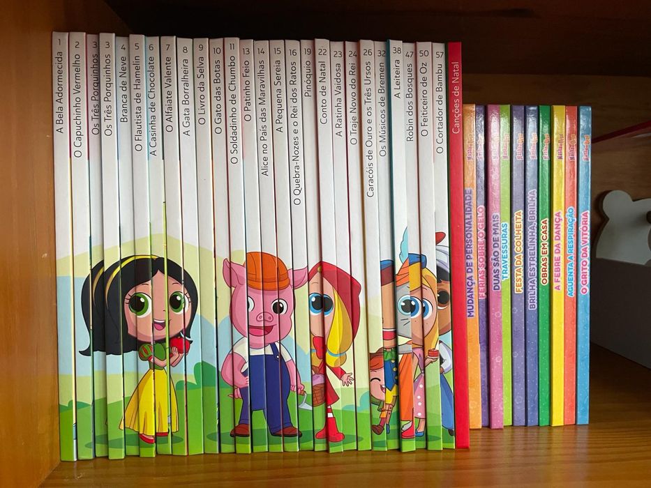 Livros coleção conto de histórias