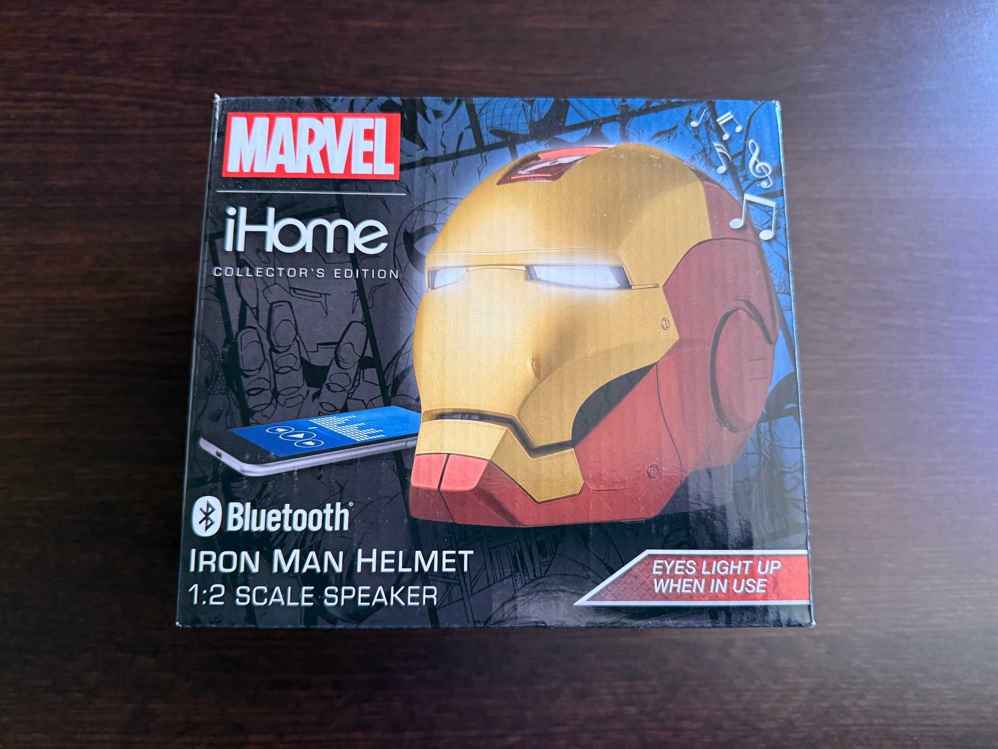 iHome przenośny głośnik Bluetooth w kształcie głowy Iron Mana