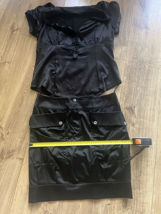 Набор: юбка и блуза атлас