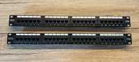 Patchpanel Digitus 24-porty cat.5e, 2szt