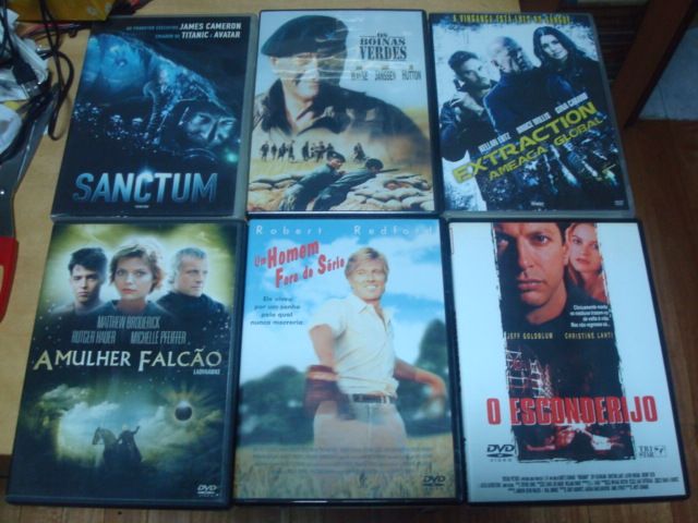 lote  17 dvds originais alguns muito raros parte 15