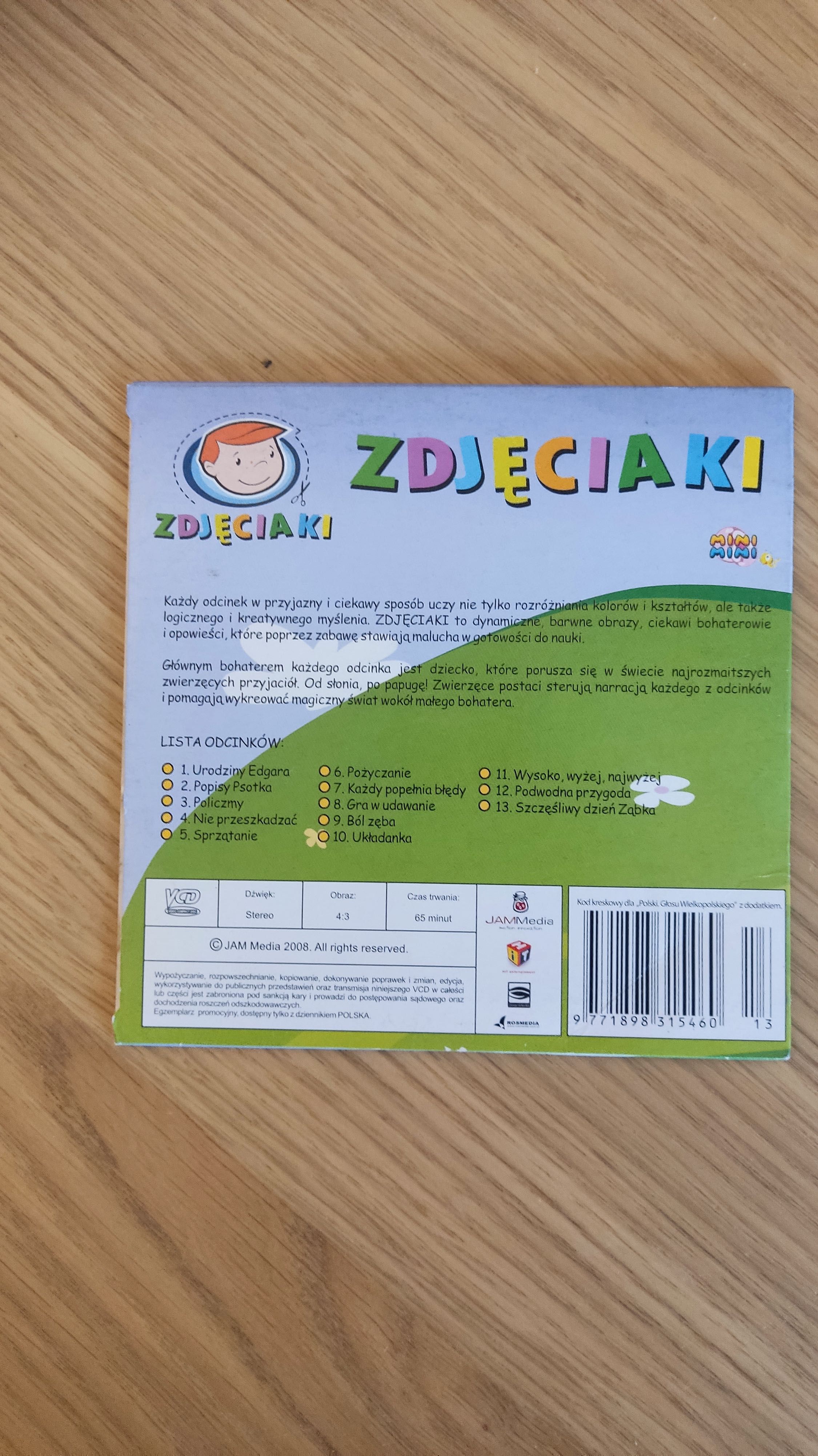 Zdjęciaki - Płyta DVD / Bajki dla dzieci