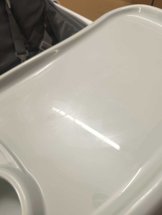 kompaktowe składane krzesełko do karmienia dla dzieci lekkie Bambisol