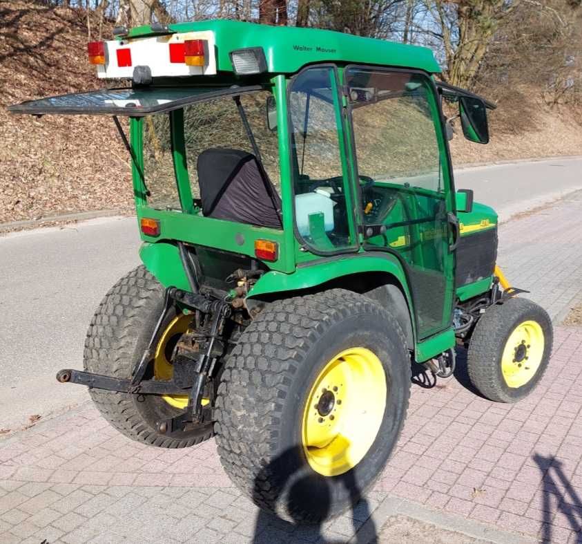 John Deere 4310 hst Traktorek Ogrodowy eHydro komunalny kubota iseki