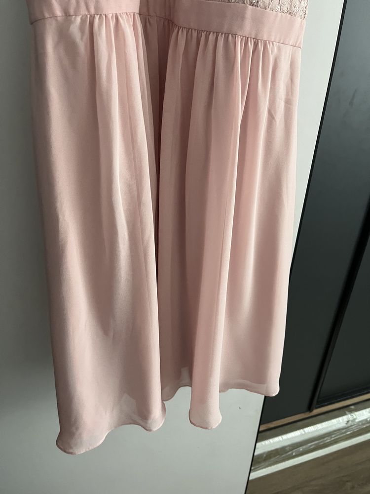 Warta blisko 400 zł Sukienka 42 40 pudrowy róż XL Peek and Cloppenburg