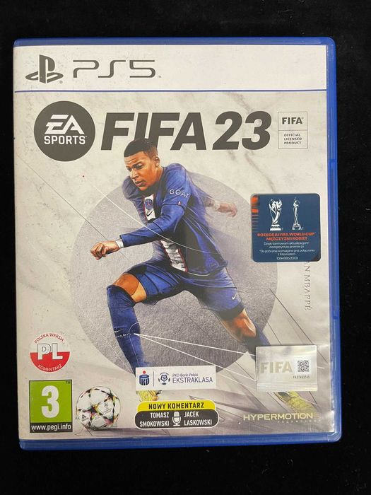 FIFA 23 PL na PS5 Dubbing po polsku 3xPL Gra w BDB stanie