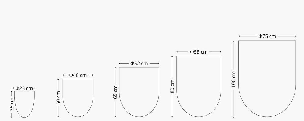 Donica okrągła | donice betonowe | beton architektoniczny | ARTLINE