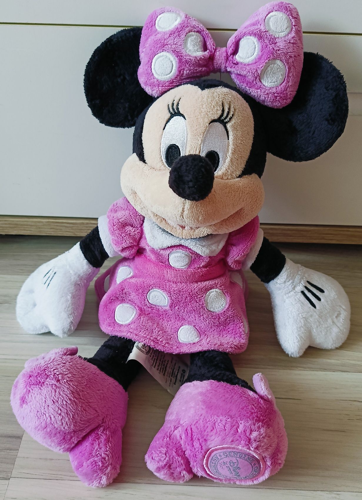 Disney Store Myszka Minnie maskotka Pieczątka 36cm