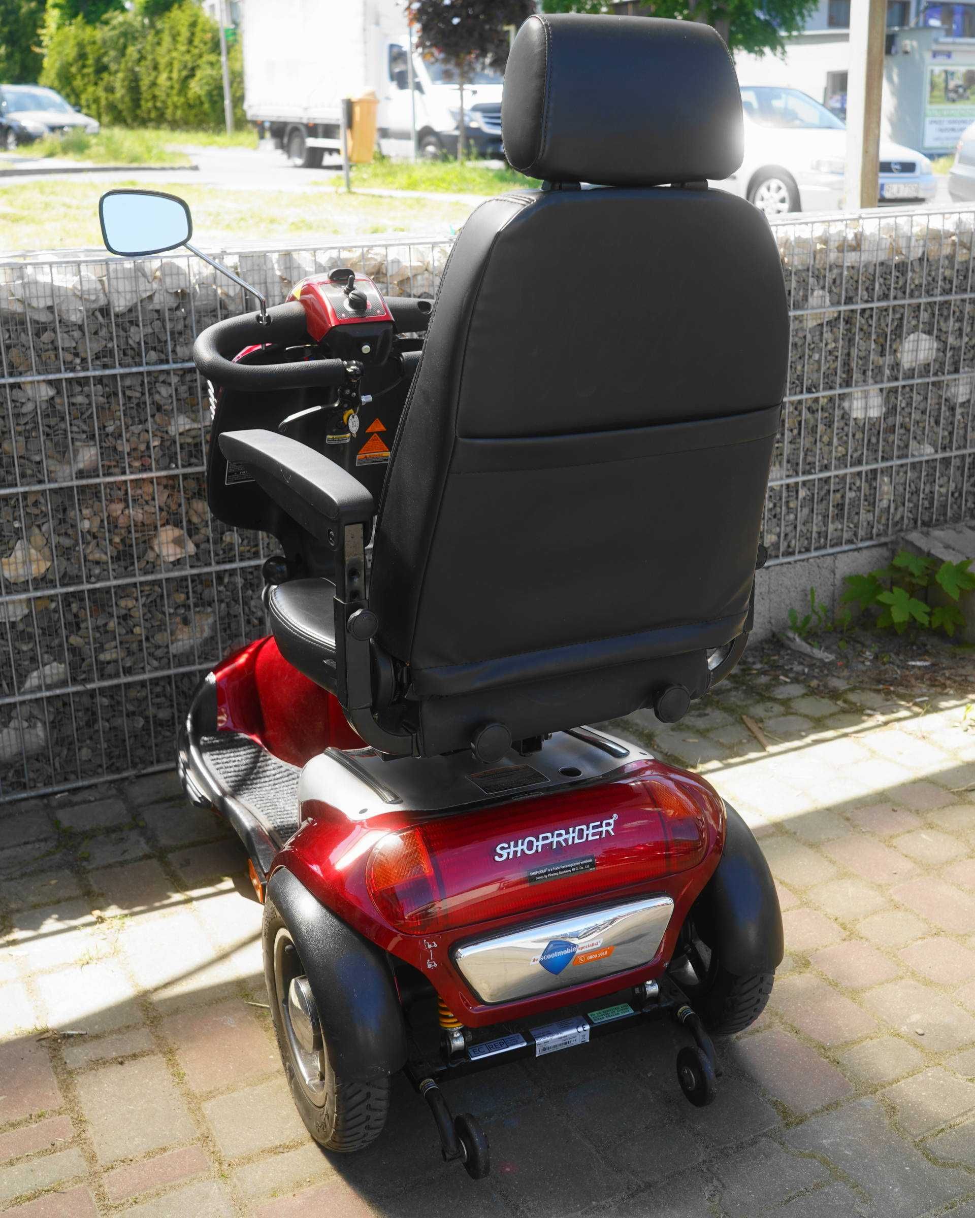 Skuter inwalidzki elektryczny wózek dla seniora Shoprider 2