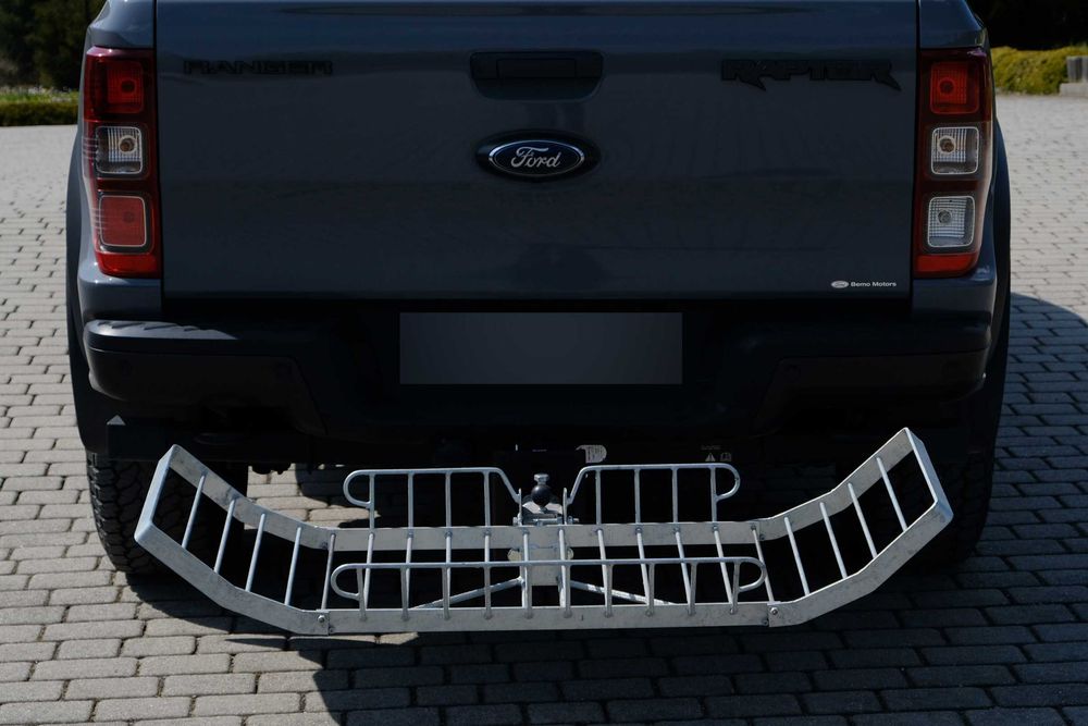 Bagażnik zewnętrzny samochodowy na hak, Kosz transportowy