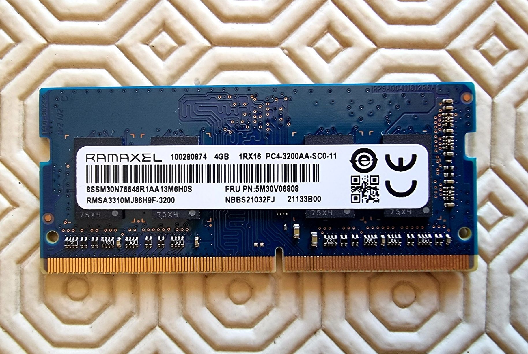 4Gb Memória RAM DDR4 3200Mhz SO-DIMM