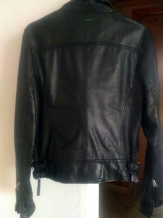 Damska kurtka ze skóry naturalnej Wrangler rozm.M