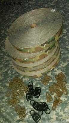 Texcel Taśma Kaletnicza Mil-W-17337. 75mm 2-Str. Multicam