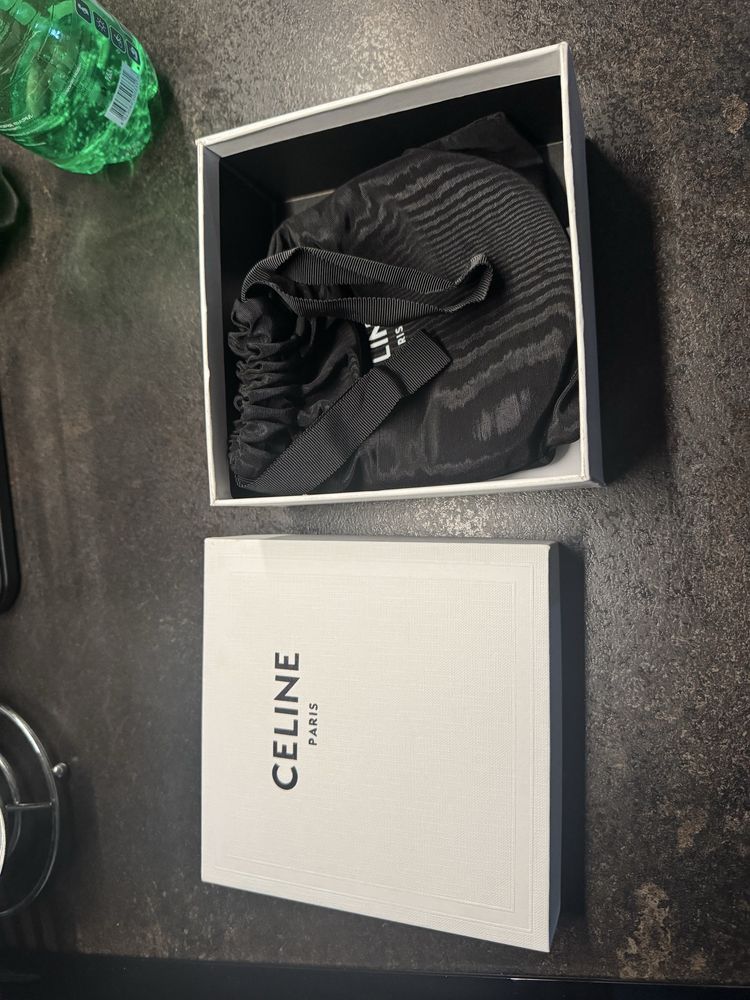 Ремень Celine черный