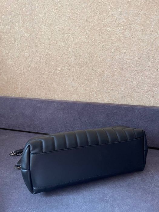 Чорна сумка, чорна сумка пуфер