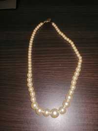 Naszyjnik sztuczne perły vintig