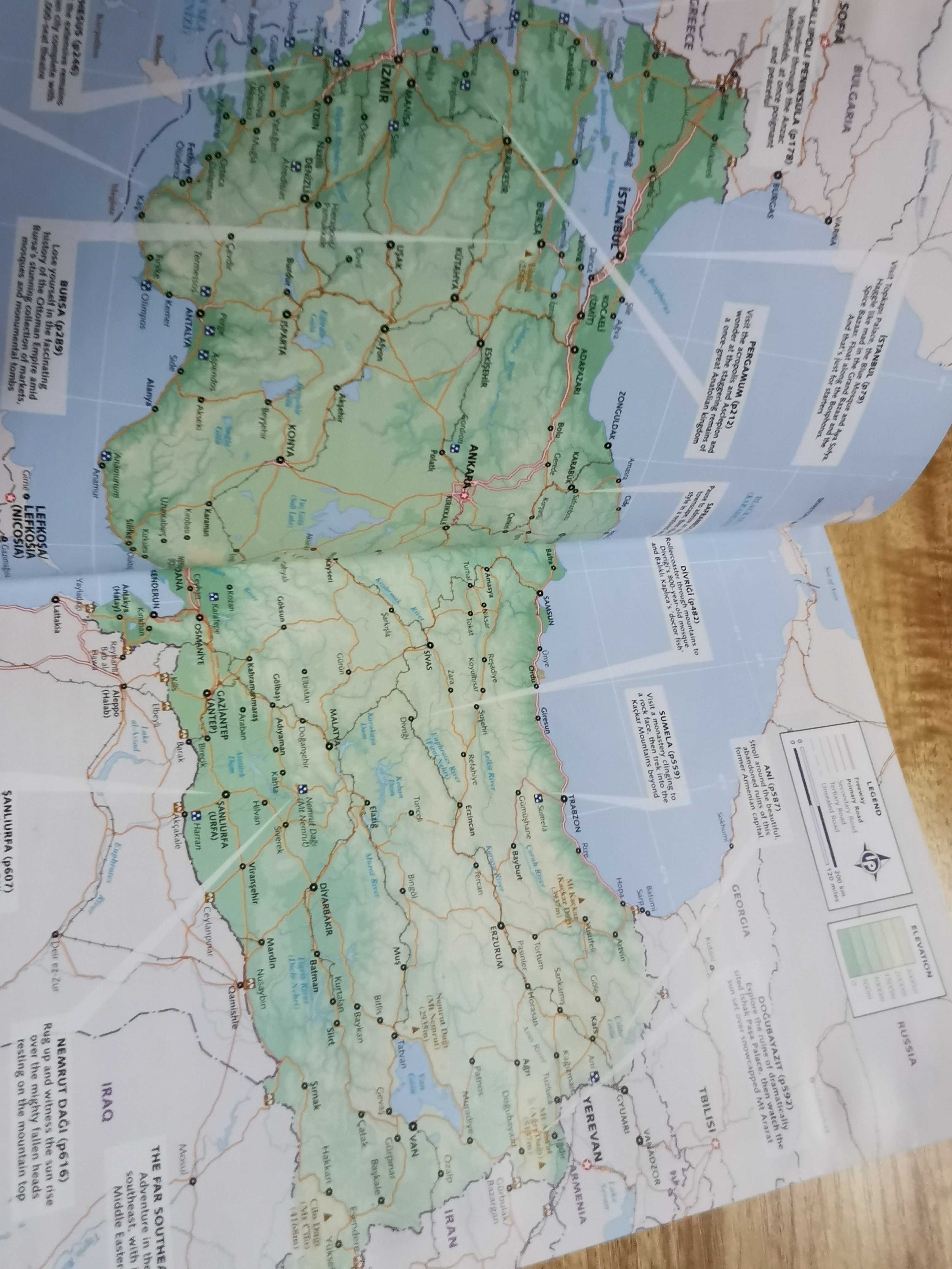 TURKEY Lonely Planet 132 maps. PRZEWODNIK I MAPY. Turcja
