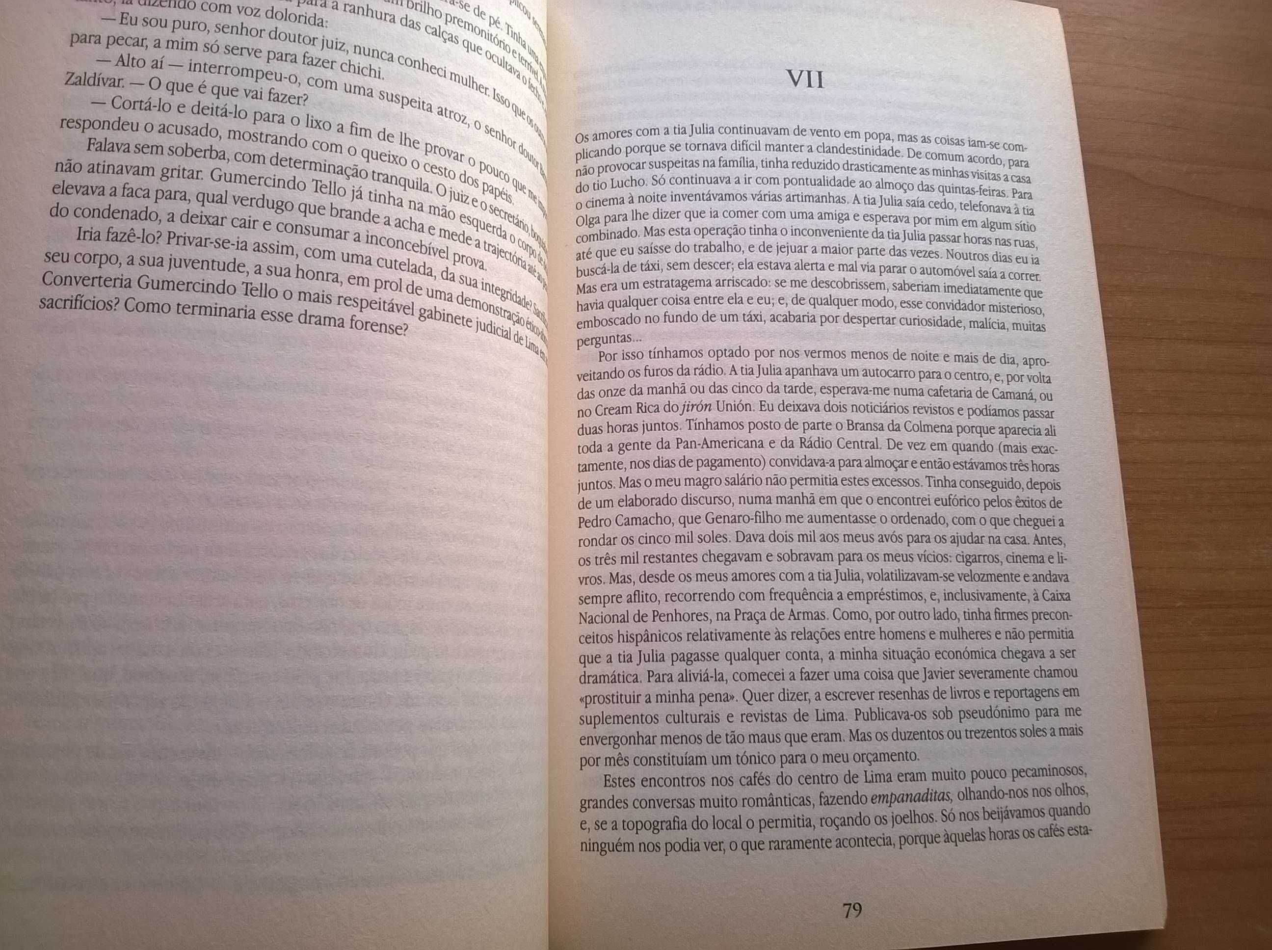 A Tia julia e o Escrevedor - Mario Vargas Llosa