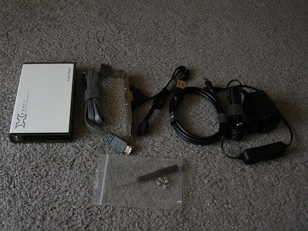 Obudowa dysku 2,5 SSD HDD Cooler Master Craft eSata USB + etui Komplet