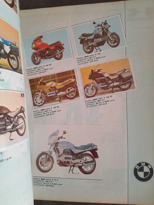 Caderneta Moto Mundo completa