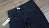 G-STAR RAW Nowe jeans super skinny granatowe W24 L32