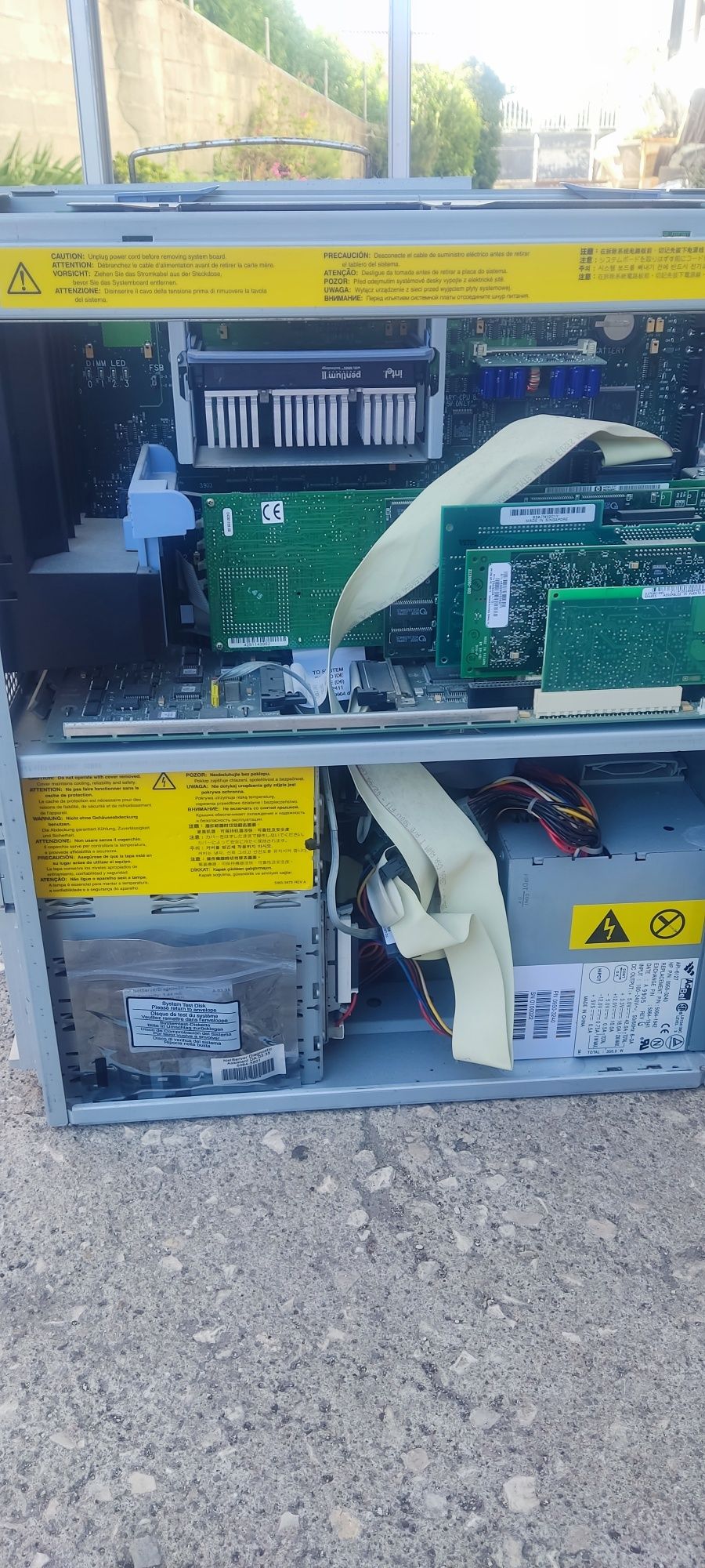 Ds- 9500 D tape. Servidor NET server hp